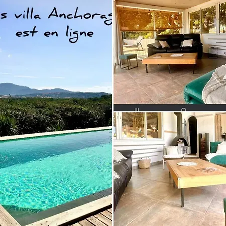 Villa Anchorage Vue Panoramique Roof Piscine A Debordement