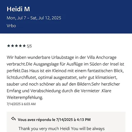 Anchorage Vue Panoramique Roof Piscine A Debordement